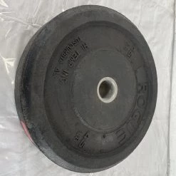 Best Price - Used Rogue 45lb BUMPER PLATE BY HI-TEMP Exercise & Fitness