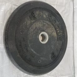 Best Price - Used Rogue 35lb BUMPER PLATE BY HI-TEMP Exercise & Fitness