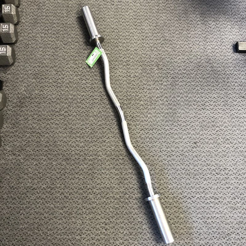 Shipping Included - *Other Brand Used 45" Olympic Curl Bar Exercise And Fitness