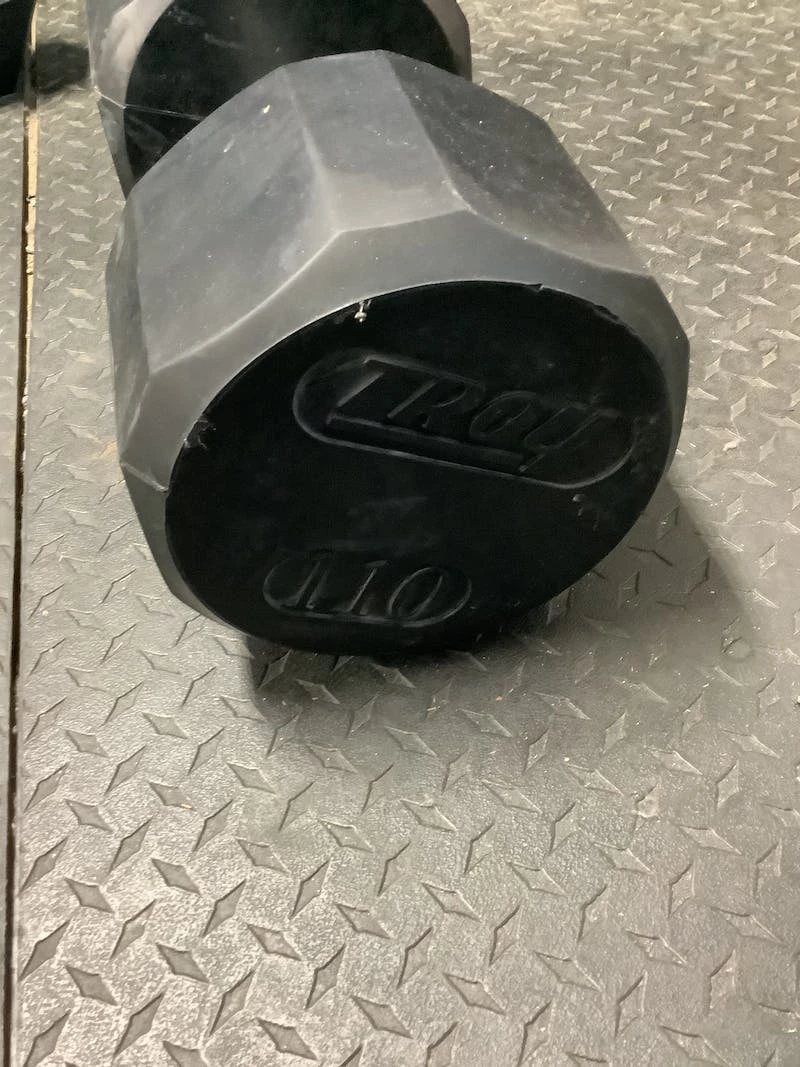 Shipping Included - Used Troy 110 Lb Dumbbells Exercise & Fitness / Dumbbells - Image 2
