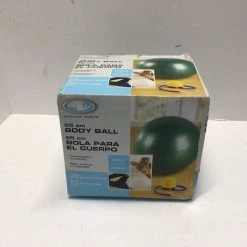 Shipping Included - *Other Brand Used Athletic Works Body Ball 55 Cm Exercise & Fitness / Core Training GREEN