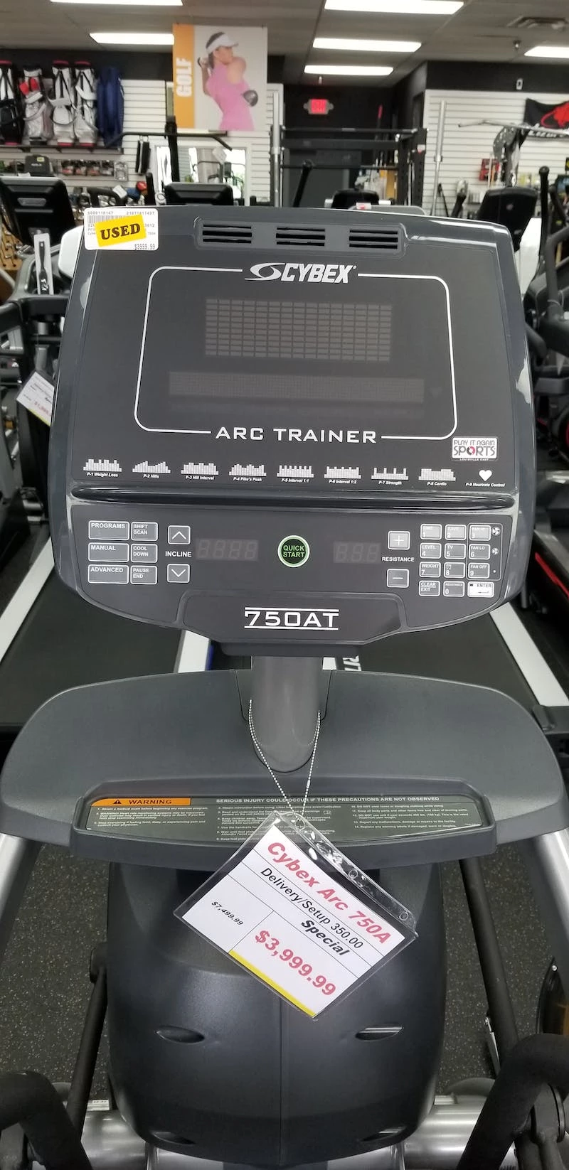 Discount - Used Cybex 750A Exercise & Fitness / Ellipticals - Image 4