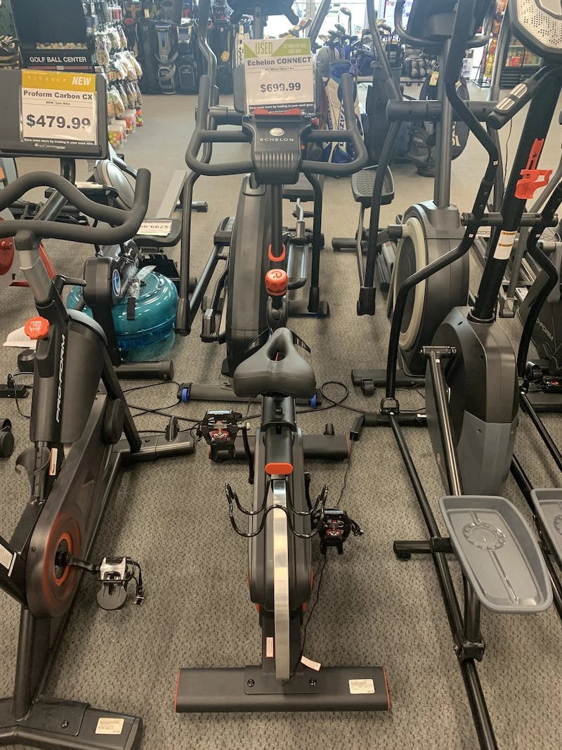 Best Price - Used Echelon CONNECT SMART BIKE EX-3 Fly Wheel Exercise & Fitness / Stationary Bikes