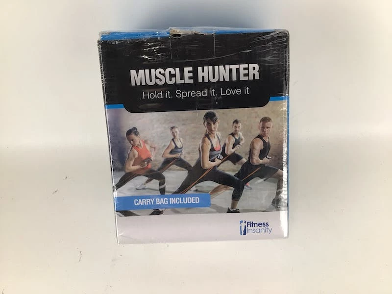 Shipping Included - Used *Other Brand FITNESS INSANITY 5PC RESISTANCE BAND SET Extra Heavy Exercise & Fitness / Core Tra Exercise & Fitness / Core Training ROYAL BLUE