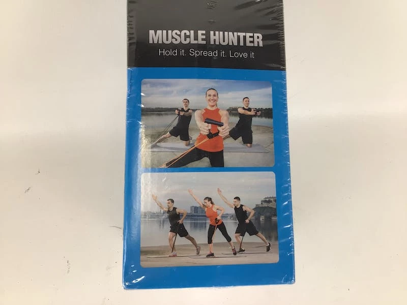 Shipping Included - Used *Other Brand FITNESS INSANITY 5PC RESISTANCE BAND SET Extra Heavy Exercise & Fitness / Core Tra Exercise & Fitness / Core Training ROYAL BLUE - Image 2