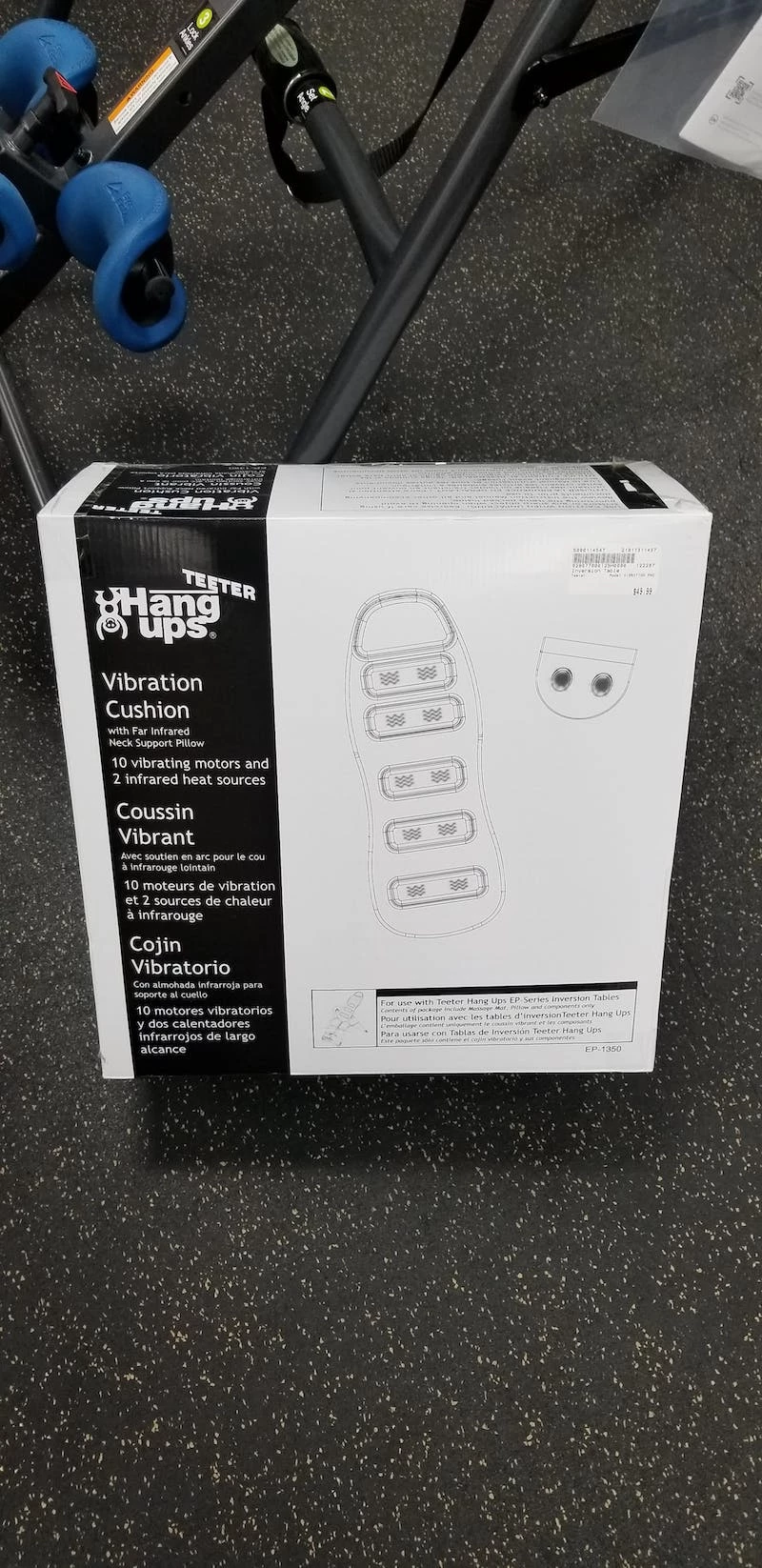 Free Shipping - Teeter VIBRATION PAD Exercise & Fitness / Inversion Tables NONE