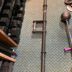 Shipping Included - *Other Brand Used FARMERS CARRY PAIR-RED 7Ft Bars Exercise & Fitness