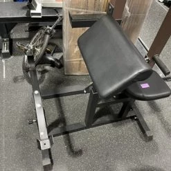On Sale - *Other Brand Used PREACHER CURL BENCH Exercise And Fitness