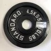 Shipping Included - *Other Brand Used ADER 10 Lb Olympic Plate Exercise And Fitness Black