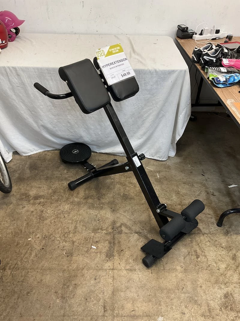 The Surprise Price - *Other Brand Used HYPEREXTENSION / TWISTER BENCH Benches Black