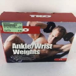 Discount - Used TKO 5LB ANKLE/WRIST WEIGHTS 5 Lb Exercise And Fitness Accessories Exercise & Fitness / Accessories Black