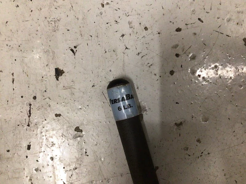 On Sale - *Other Brand Used POWER SYSTEMS 6LB WEIGHTED BAR 48" Bars Exercise & Fitness - Image 2