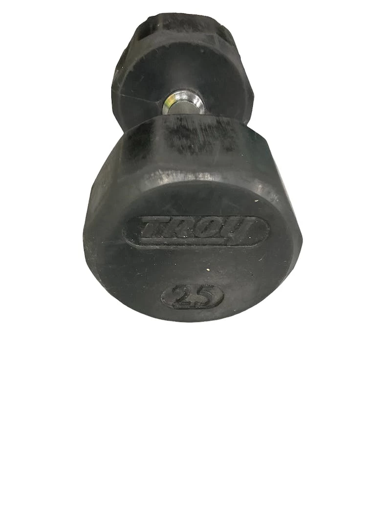 On Sale - Used Troy 25 Lb Dumbbells Exercise And Fitness - Image 2