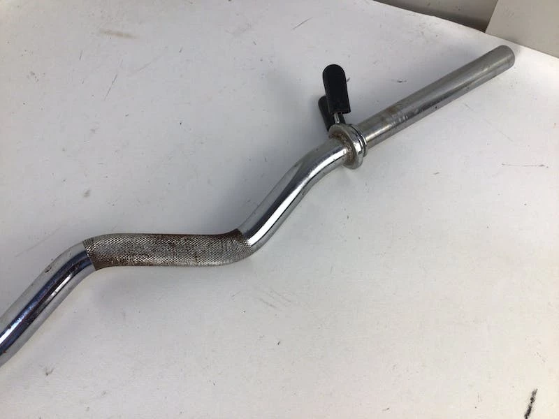 On Sale - *Other Brand Used STANDARD CURL BAR 46" Bars Exercise & Fitness - Image 2