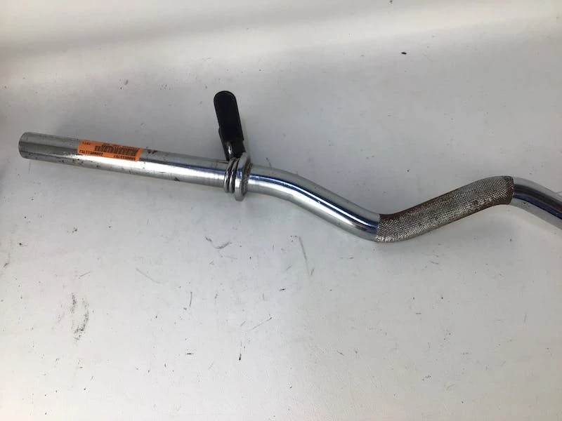 On Sale - *Other Brand Used STANDARD CURL BAR 46" Bars Exercise & Fitness - Image 3