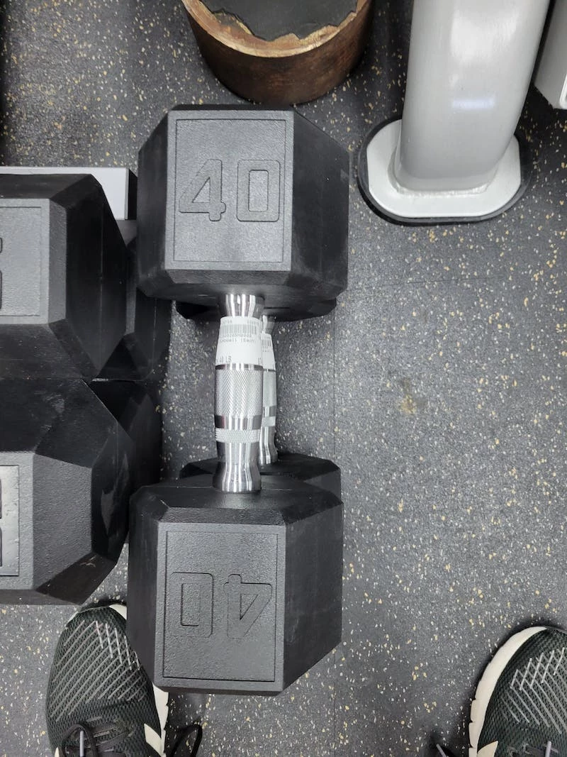Free Shipping - *Other Brand Used 40 Lb Dumbbells