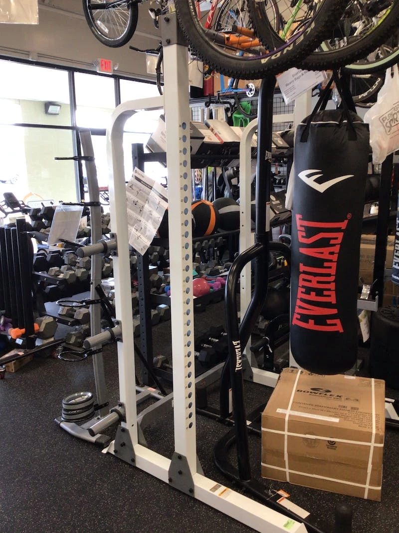 Best Price - Used Fitness Gear PRO HR 500 HALF RACK Benches Exercise & Fitness