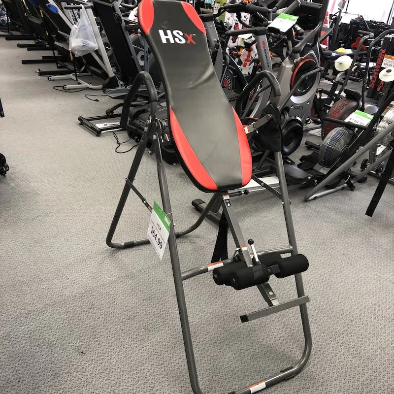 Discount - *Other Brand Used HSX Inversion Table Exercise & Fitness Black